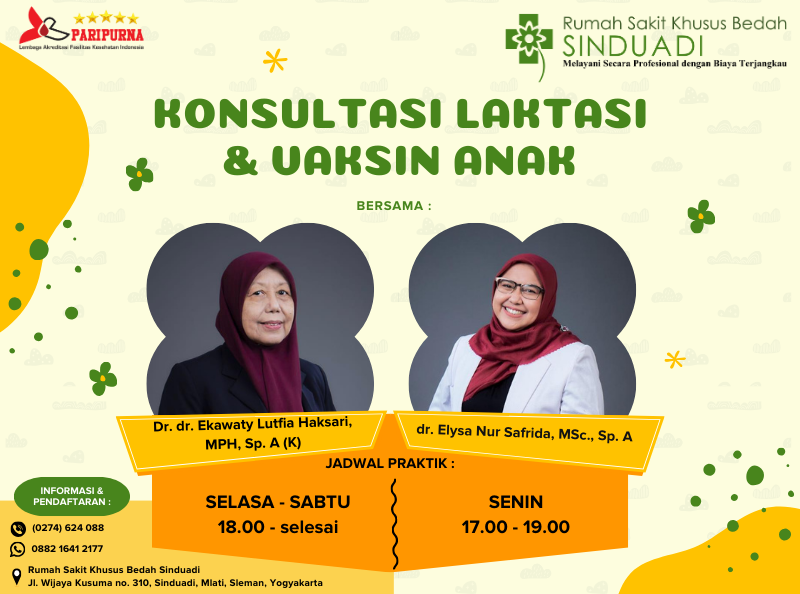 Konsultasi Laktasi & Vaksin Anak