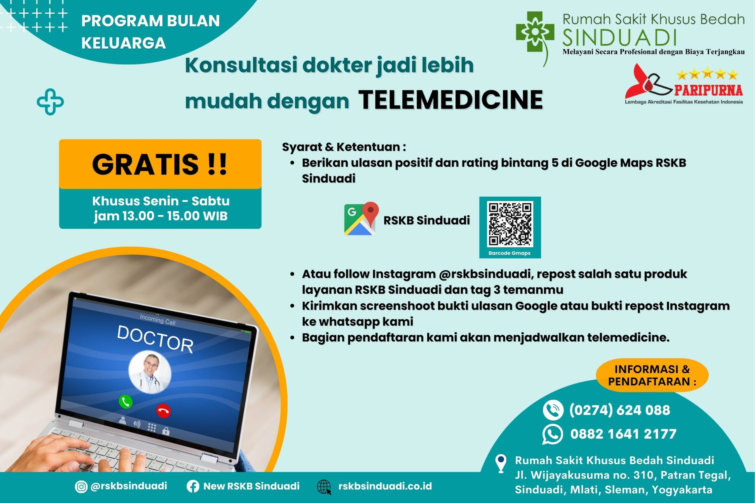 Telemedicine Bulan Keluarga scaled